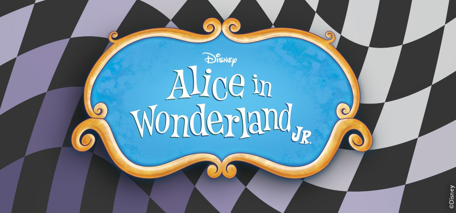 Alice in wonderland jr. logo